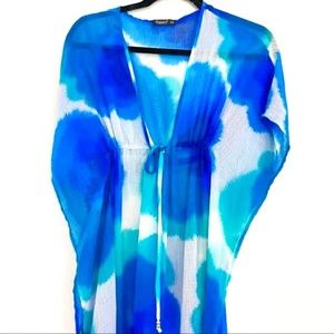 9Seed Caftan Maxi Swim Coverup Dress